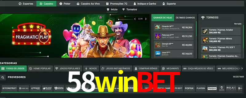 cassino 58winbet